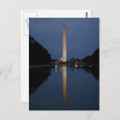 Briefkaart Washington Monument (Voorkant / Achterkant)