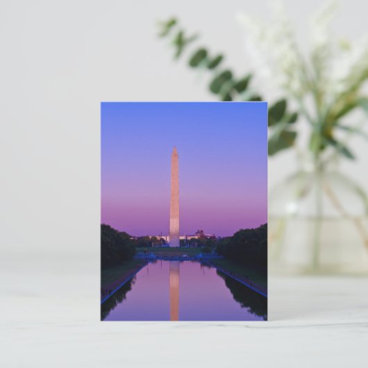 Briefkaart Washington Monument (Staand voorkant)