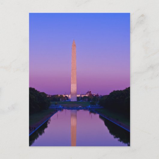Briefkaart Washington Monument (Voorkant)