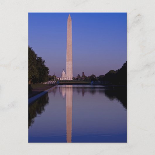 Briefkaart Washington Monument (Voorkant)
