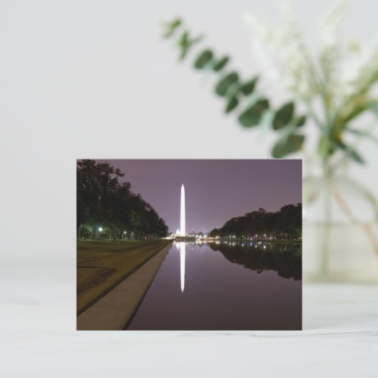 Briefkaart Washington Monument (Staand voorkant)