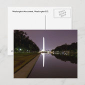 Briefkaart Washington Monument (Voorkant / Achterkant)