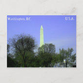 Briefkaart Washington Monument (Voorkant)