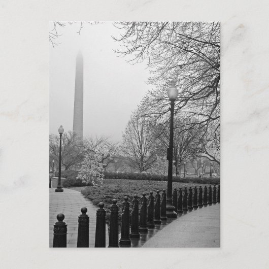 Briefkaart Washington Monument (Voorkant)