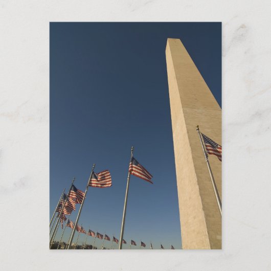 Briefkaart Washington Monument (Voorkant)