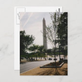Briefkaart Washington Monument (Voorkant / Achterkant)