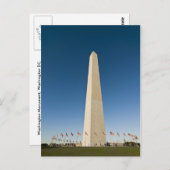 Briefkaart Washington Monument (Voorkant / Achterkant)