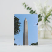 Briefkaart Washington Monument (Staand voorkant)