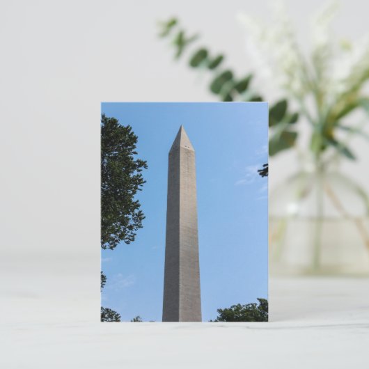 Briefkaart Washington Monument (Staand voorkant)
