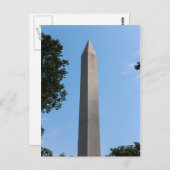 Briefkaart Washington Monument (Voorkant / Achterkant)