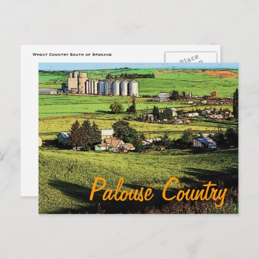 Briefkaart Washington Palouse (Voorkant / Achterkant)