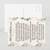 Briefkaart Wat God Hath beloofde (Voorkant / Achterkant)