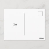 Briefkaart Waterlily Pond Lake Flower I (Achterkant)