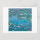 BRIEFKAART : WATERLITEITEN PER MONET (Voorkant)