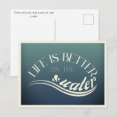 Briefkaart Watersport Surf Sup Zeilvakantie (Voorkant / Achterkant)