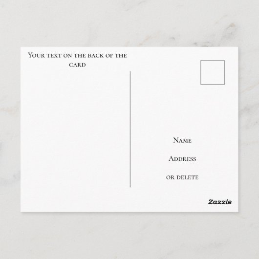 Briefkaart Watersport Surf Sup Zeilvakantie (Achterkant)