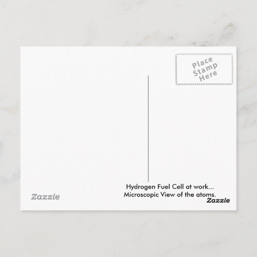 Briefkaart waterstofcellen (Achterkant)