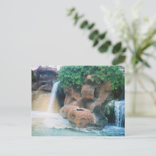 briefkaart waterval (Staand voorkant)