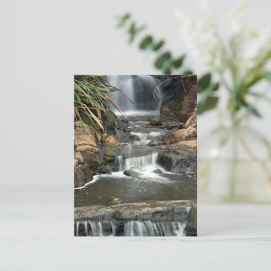 Briefkaart - Waterval (Staand voorkant)