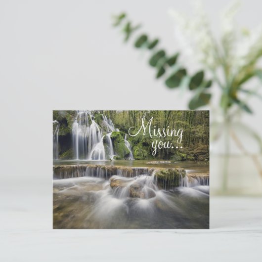 Briefkaart/waterval Briefkaart (Staand voorkant)