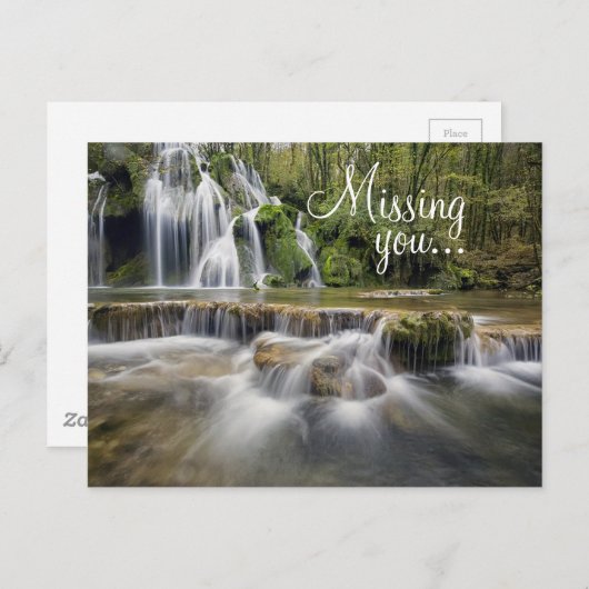 Briefkaart/waterval Briefkaart (Voorkant / Achterkant)