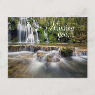 Briefkaart/waterval Briefkaart