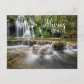 Briefkaart/waterval Briefkaart (Voorkant)