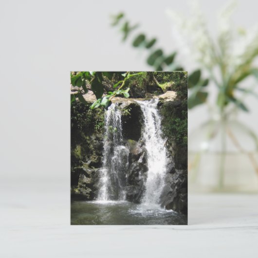 Briefkaart Watervalscènes (Staand voorkant)