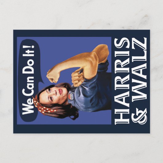 BRIEFKAART - We Can Do It - Harris & Walz 2024 (Voorkant)