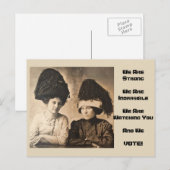 Briefkaart: We zijn sterk, we zijn ondeelbaar Briefkaart (Voorkant / Achterkant)