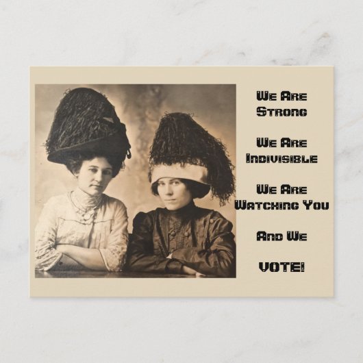 Briefkaart: We zijn sterk, we zijn ondeelbaar Briefkaart (Voorkant)