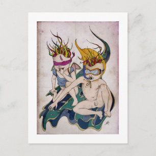 Briefkaart - We zouden de wereld redden