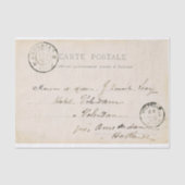  Briefkaart-weefselpapier Tissuepapier (Voorkant)