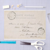 Briefkaart-weefselpapier Tissuepapier (Craft)