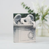 Briefkaart Weeping Angel (Staand voorkant)