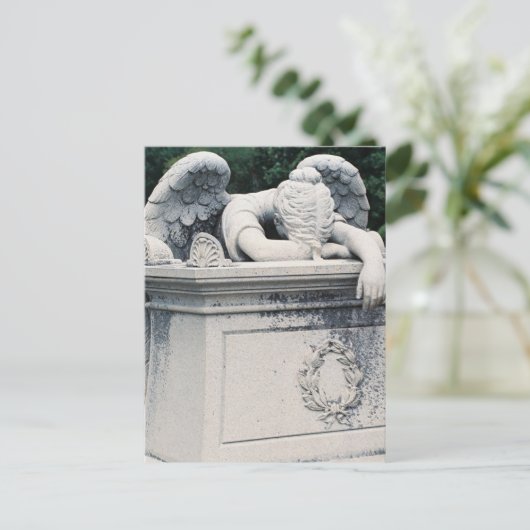Briefkaart Weeping Angel (Staand voorkant)