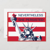 Briefkaart weerstaan (Voorkant / Achterkant)