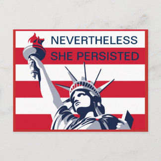 Briefkaart weerstaan