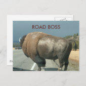 BRIEFKAART WEGBOSS (Voorkant / Achterkant)