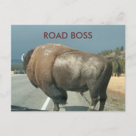 BRIEFKAART WEGBOSS