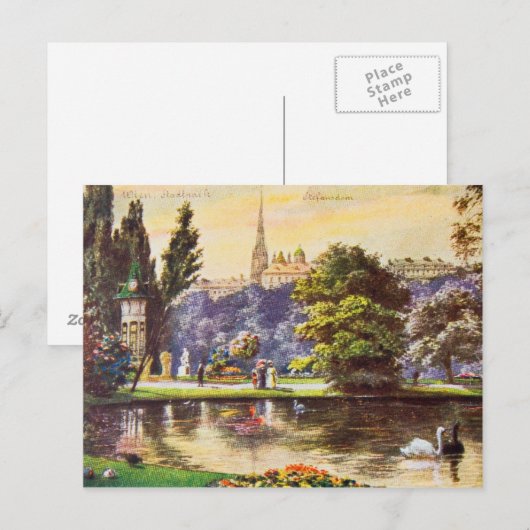  Briefkaart Wenen (Voorkant / Achterkant)