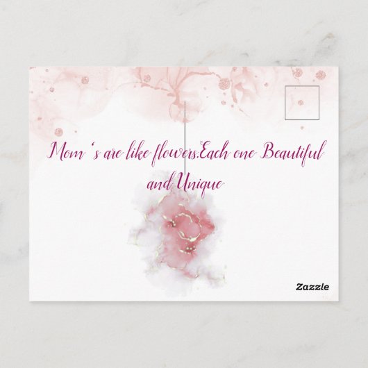 Briefkaart wenskaart (Achterkant)