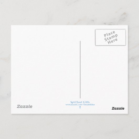 Briefkaart West Highland Terrier (Achterkant)