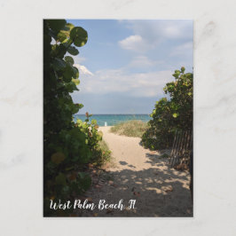Briefkaart West Palm Beach