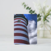 Briefkaart-West Quoddy Head Lighthouse Maine Briefkaart (Staand voorkant)