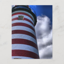 Briefkaart-West Quoddy Head Lighthouse Maine Briefkaart