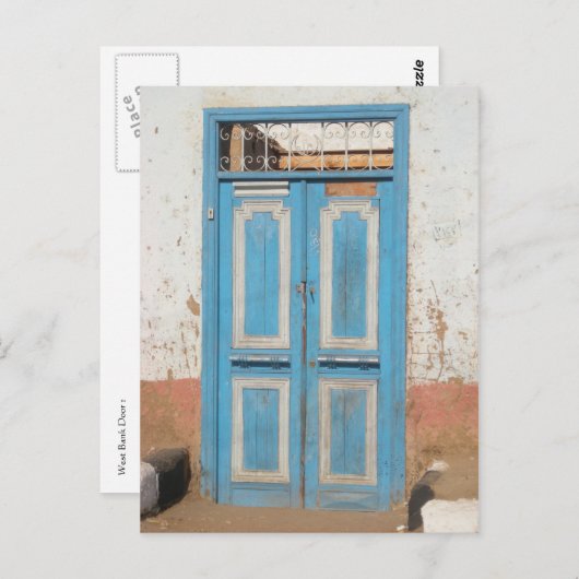 Briefkaart Westelijke Jordaanoever 1 (Voorkant / Achterkant)