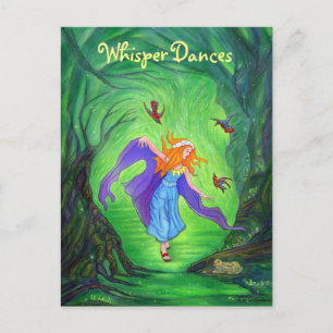 Briefkaart Whisper Dances van Mike Winterbauer