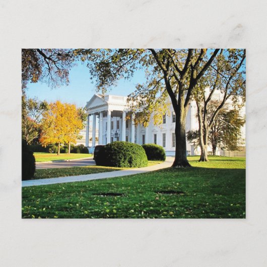 Briefkaart White House - Washington, DC. (Voorkant)