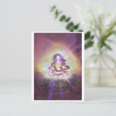 briefkaart "White Tara" (Staand voorkant)